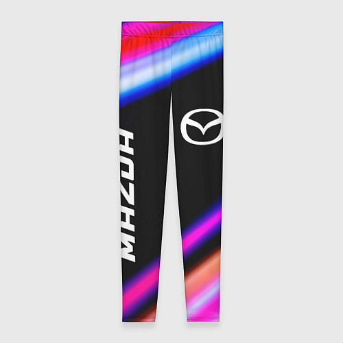 Женские легинсы Mazda speed lights / 3D-принт – фото 1