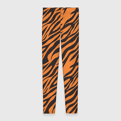 Женские легинсы Полоски тигра - tiger / 3D-принт – фото 1