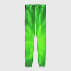 Женские легинсы Зеленый взрыв