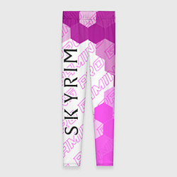 Леггинсы женские Skyrim pro gaming по-вертикали, цвет: 3D-принт