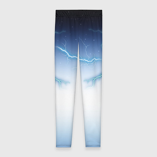 Женские легинсы Молниеносный разряд / 3D-принт – фото 1