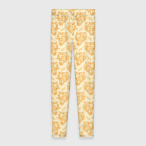 Женские легинсы Рычания тигра / 3D-принт – фото 1