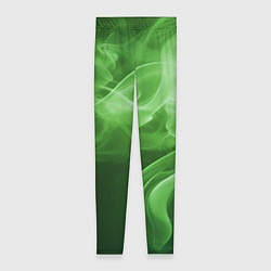 Леггинсы женские Зеленый дым, цвет: 3D-принт