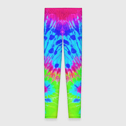 Женские легинсы Tie-Dye abstraction