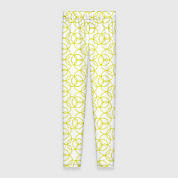 Женские легинсы Круговой узор
