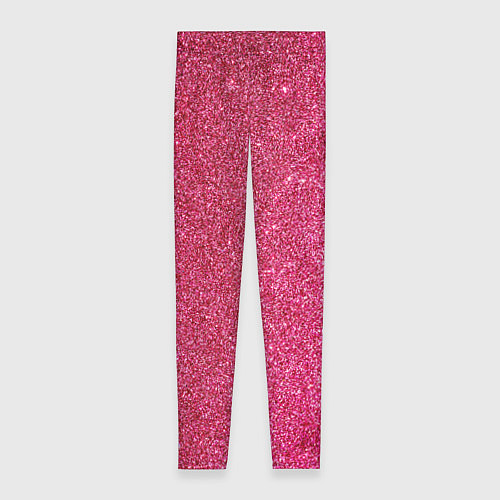 Женские легинсы Яркий розовый блеск / 3D-принт – фото 1