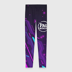 Леггинсы женские Palworld neon gaming, цвет: 3D-принт