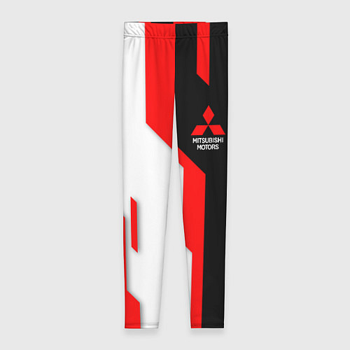 Женские легинсы Mitsubishi red uniform / 3D-принт – фото 1
