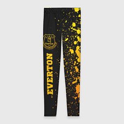 Женские легинсы Everton - gold gradient по-вертикали