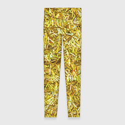 Женские легинсы Золотые ленточки