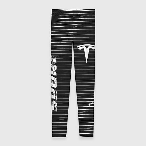 Женские легинсы Tesla sport metal / 3D-принт – фото 1