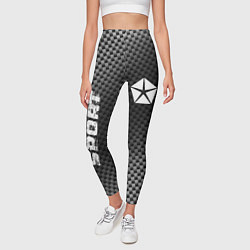 Леггинсы женские Jeep sport carbon, цвет: 3D-принт — фото 2