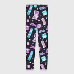 Женские легинсы Game over 1980 1990
