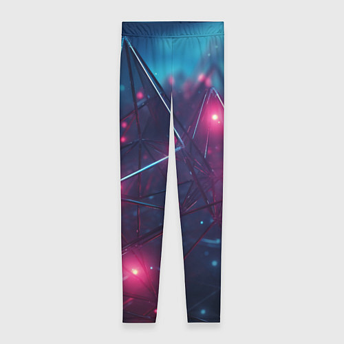 Женские легинсы Конструкция с ярким свечением / 3D-принт – фото 1
