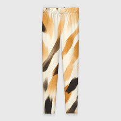 Леггинсы женские Акварельные полосы, цвет: 3D-принт