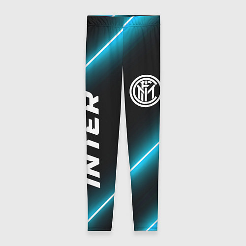 Женские легинсы Inter неоновые лампы / 3D-принт – фото 1