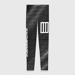 Леггинсы женские Paramore metal rock lines, цвет: 3D-принт