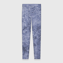 Женские легинсы Абстракция - синий лёд