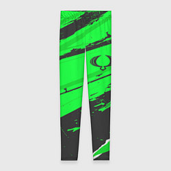 Леггинсы женские SsangYong sport green, цвет: 3D-принт
