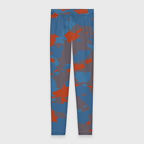 Женские легинсы Камуфляжная текстура стиль / 3D-принт – фото 1