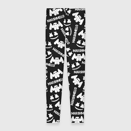 Женские легинсы Marshmello pattern music / 3D-принт – фото 1
