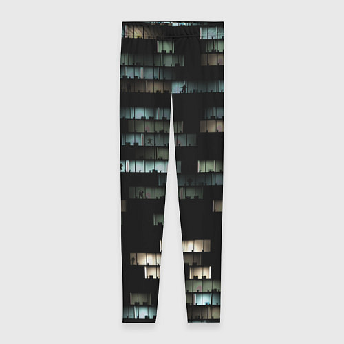 Женские легинсы Офисный вайб / 3D-принт – фото 1