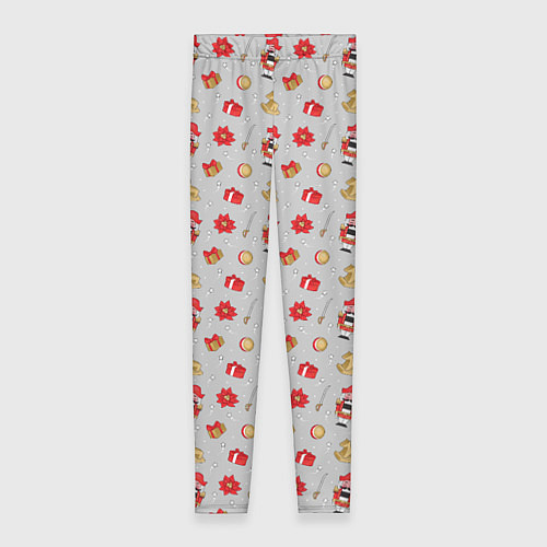 Женские легинсы Щелкунчик и игрушки / 3D-принт – фото 1