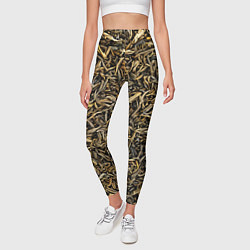 Леггинсы женские Чай, цвет: 3D-принт — фото 2