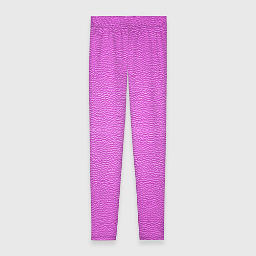 Женские легинсы Текстура розовой кожи / 3D-принт – фото 1