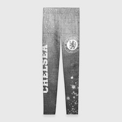 Женские легинсы Chelsea - grey gradient вертикально