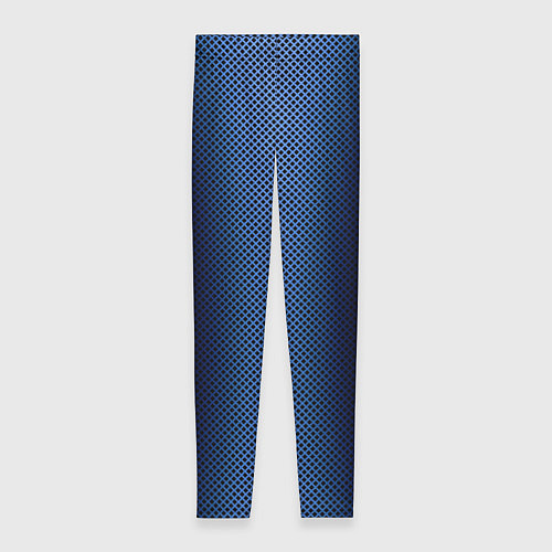 Женские легинсы Чёрно-синий градиент по центру текстура / 3D-принт – фото 1