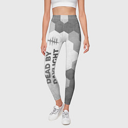 Леггинсы женские Dead by Daylight - white gradient по-вертикали, цвет: 3D-принт — фото 2