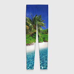 Леггинсы женские Tropic, цвет: 3D-принт