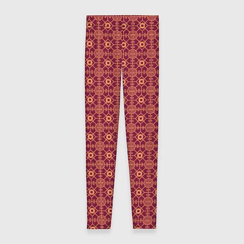 Женские легинсы Китайский флёр / 3D-принт – фото 1