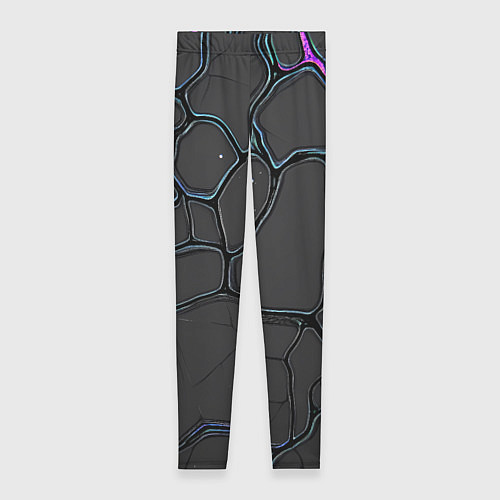 Женские легинсы Плита хай-тек текстура / 3D-принт – фото 1