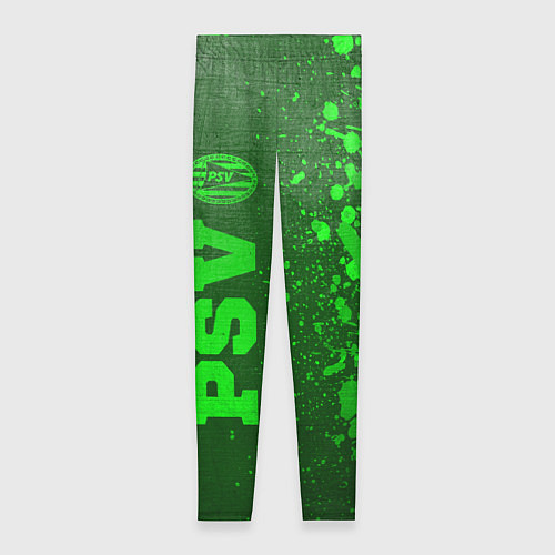 Женские легинсы PSV - green gradient по-вертикали / 3D-принт – фото 1