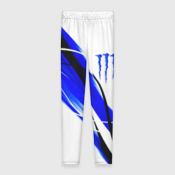 Леггинсы женские Monster energy линии абстракции, цвет: 3D-принт