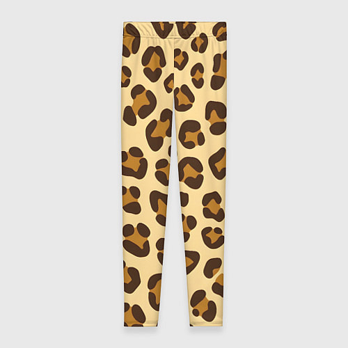 Женские легинсы Паттерн с пятнами леопарда / 3D-принт – фото 1