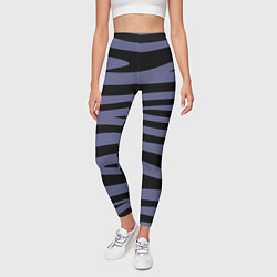 Леггинсы женские Морские полоски, цвет: 3D-принт — фото 2