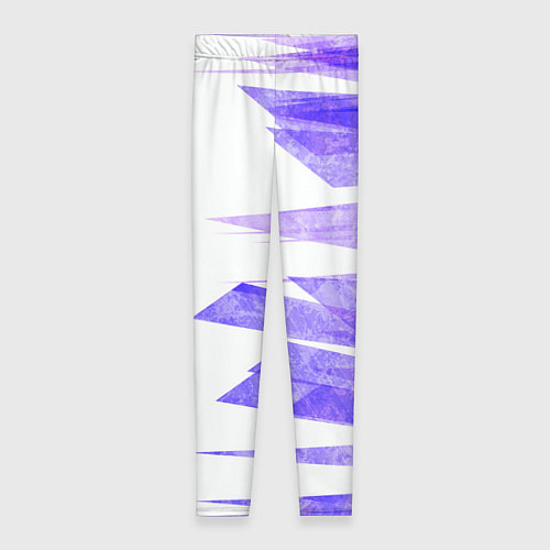 Женские легинсы Color white purple / 3D-принт – фото 1