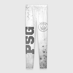 Женские легинсы PSG - white gradient вертикально