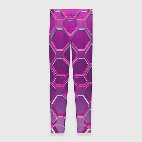 Женские легинсы Розовый бронежилет / 3D-принт – фото 1