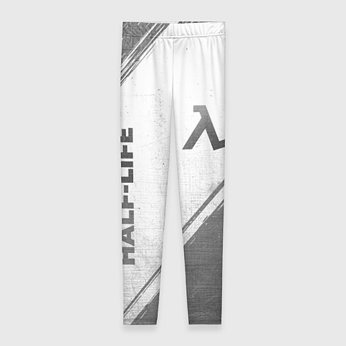Женские легинсы Half-Life - white gradient вертикально / 3D-принт – фото 1