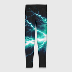 Женские легинсы Lightning blue