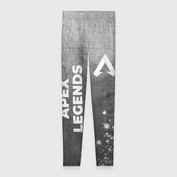 Женские легинсы Apex Legends - grey gradient вертикально
