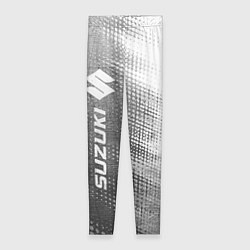 Женские легинсы Suzuki - grey gradient по-вертикали