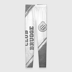 Леггинсы женские Club Brugge - white gradient вертикально, цвет: 3D-принт