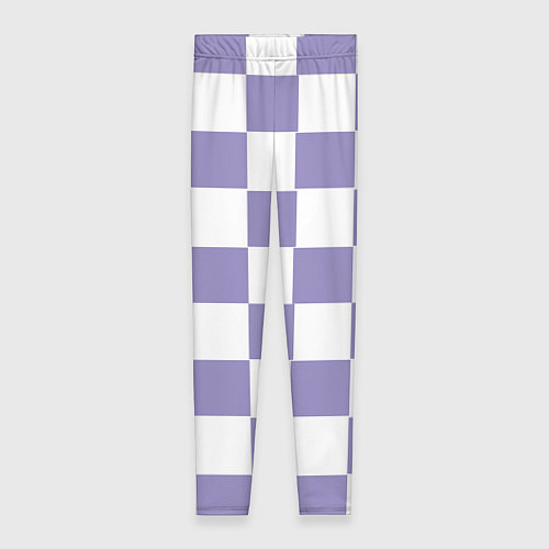 Женские легинсы Квадраты фиолетовые / 3D-принт – фото 1