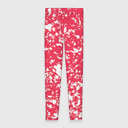 Женские легинсы Розовый пятнистый