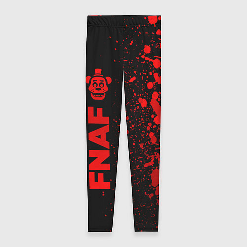 Женские легинсы FNAF - red gradient по-вертикали / 3D-принт – фото 1